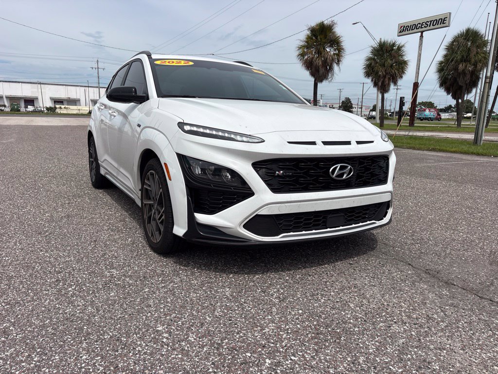 Used 2022 Hyundai Kona N Line w/ Tech Package FWD image 1
