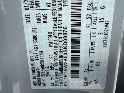 Used 2025 Ford F150 STX w/ STX Black Appearance Package image 33