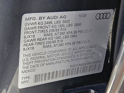 Used 2025 Audi Q5 Premium w/ Convenience Package AWD/4WD image 30