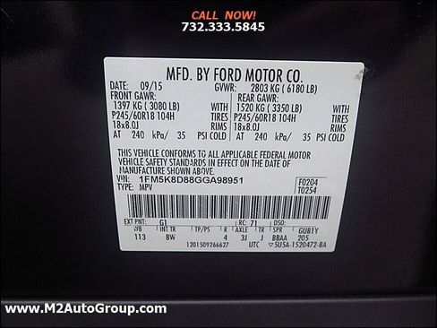 Used 2016 Ford Explorer XLT w/ Equipment Group 202A AWD/4WD image 32
