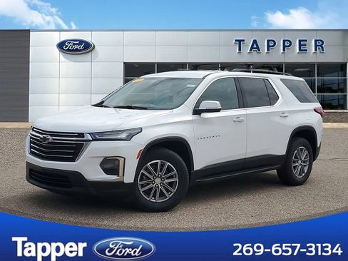 Used 2022 Chevrolet Traverse LT w/ LPO, 'HIT The Road' Package image 1