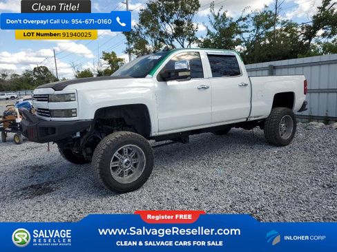 Used 2015 Chevrolet Silverado 2500 LTZ w/ Duramax Plus Package AWD/4WD image 1