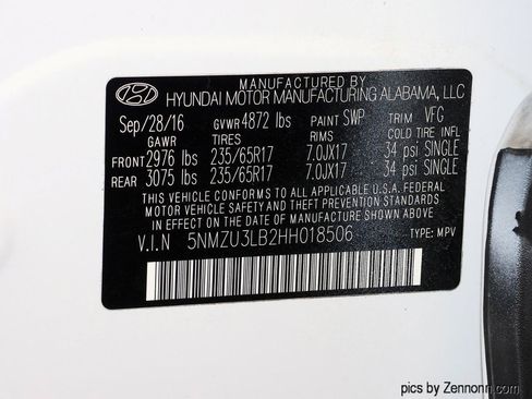 Used 2017 Hyundai Santa Fe Sport FWD image 39