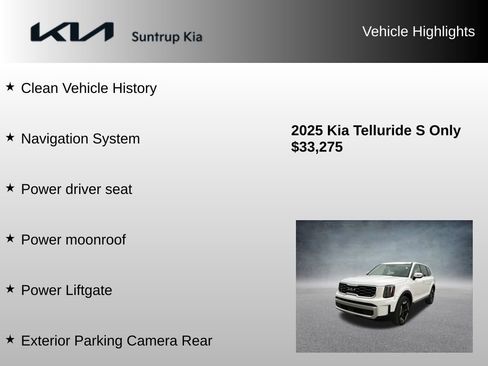 Used 2025 Kia Telluride S FWD image 8