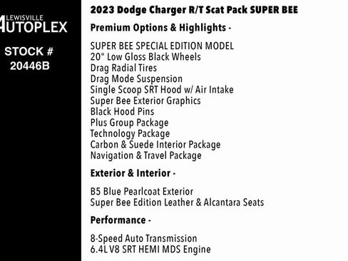 Used 2023 Dodge Charger Scat Pack w/ Plus Group image 2