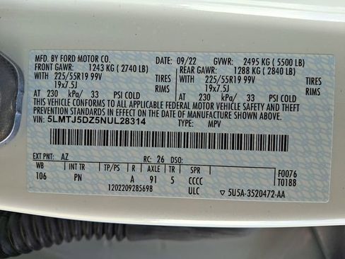 Used 2022 Lincoln Corsair Grand Touring image 28