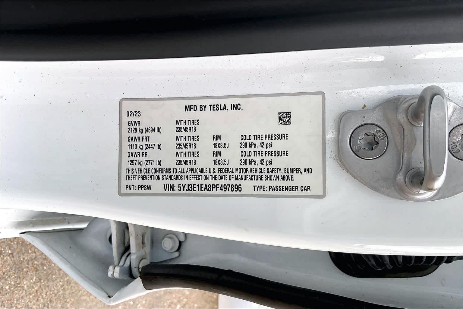 Used 2023 Tesla Model 3 Standard Range RWD image 33