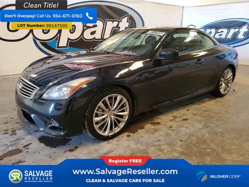 Used 2012 INFINITI G37 Convertible w/ Premium Pkg image 1