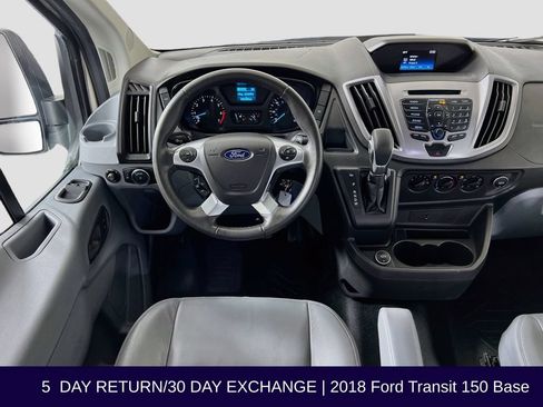 Certified 2018 Ford Transit 150 148 Low Roof w/ Premium Package RWD image 25