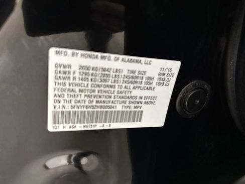 Used 2017 Honda Pilot EX-L image 35