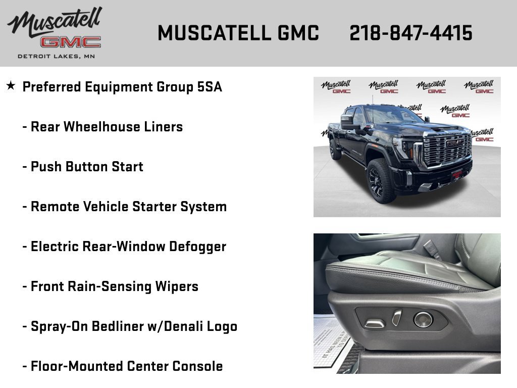 Used 2024 GMC Sierra 2500 Denali w/ Denali Reserve Package AWD/4WD image 12