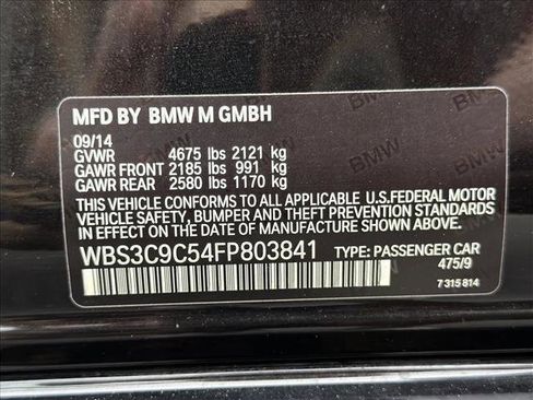 Used 2015 BMW M3 RWD image 29