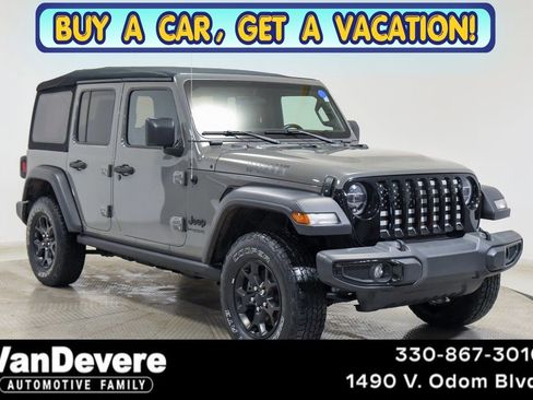 Used 2021 Jeep Wrangler Unlimited Sport AWD/4WD image 1