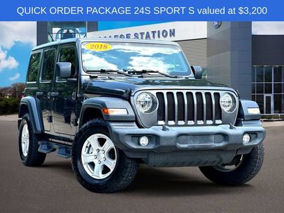 Used 2018 Jeep Wrangler Unlimited Sport S