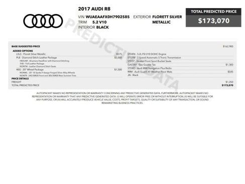 Used 2017 Audi R8 V10 image 6