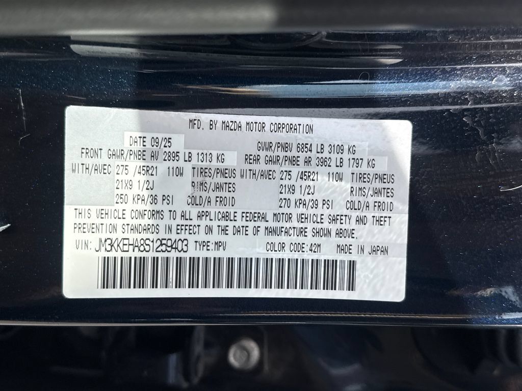 Used 2025 MAZDA CX-90 Plug-In Hybrid w/ Premium Plus AWD/4WD image 20