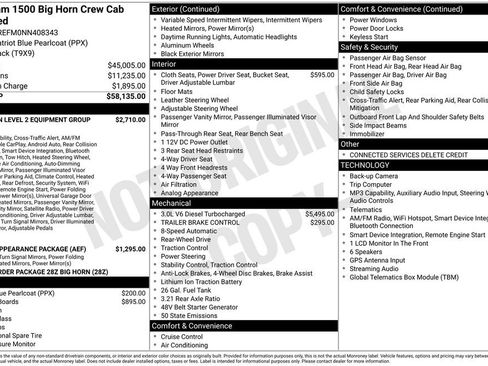 Used 2022 RAM 1500 Big Horn RWD image 6