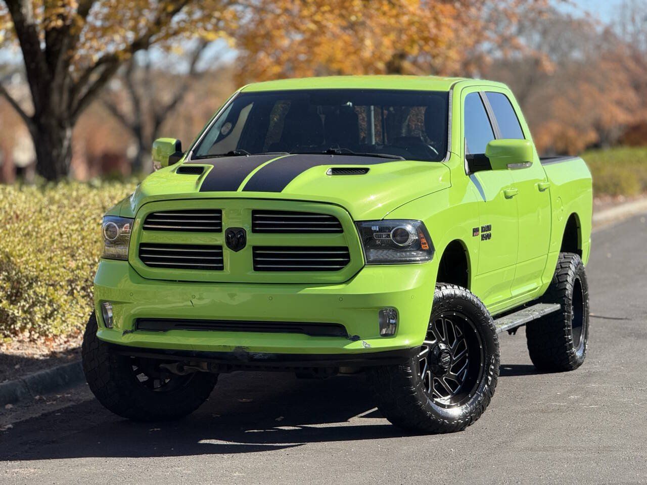 Used 2017 RAM 1500 Sport w/ Sublime Green Sport Package AWD/4WD image 1