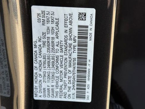 Used 2026 Honda CR-V EX-L image 29