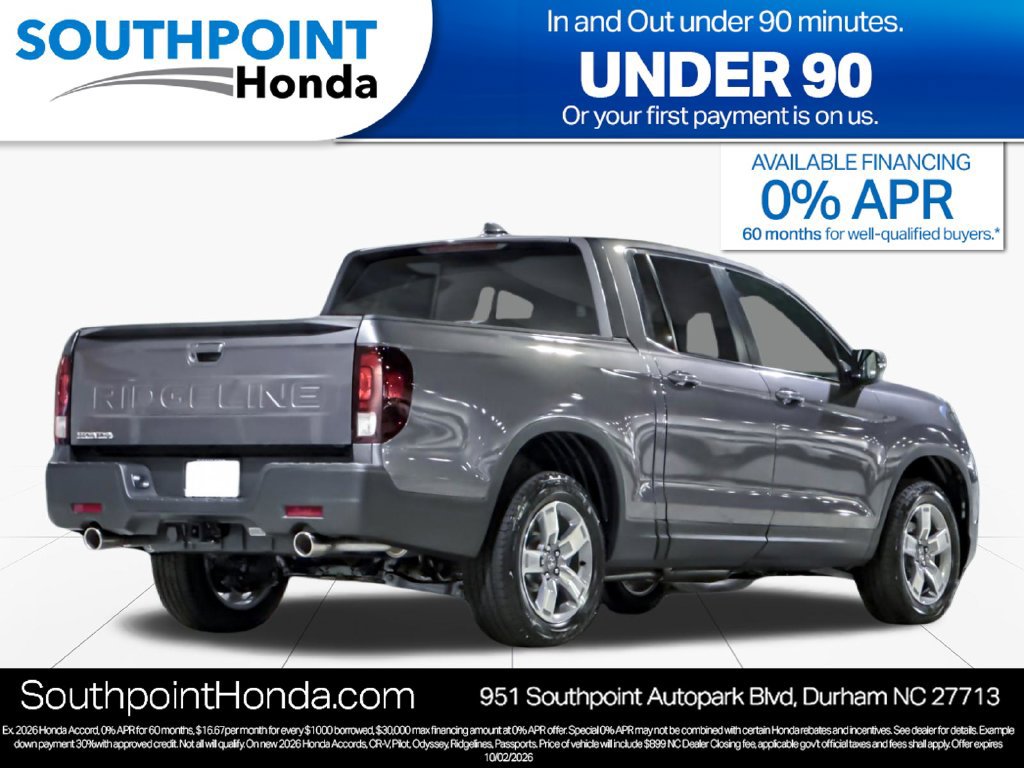 New 2026 Honda Ridgeline RTL image 3