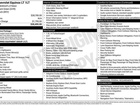 New 2026 Chevrolet Equinox LT image 30