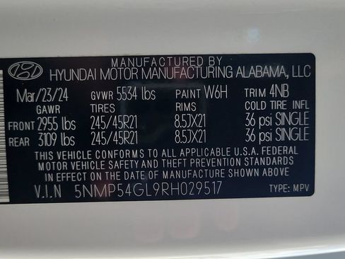 Used 2024 Hyundai Santa Fe Calligraphy FWD image 23