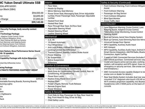 Used 2023 GMC Yukon Denali Ultimate AWD/4WD image 15