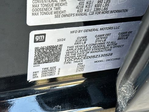 Certified 2025 Chevrolet Silverado 1500 LT RWD image 29