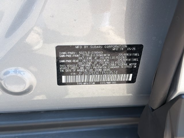 New 2026 Subaru Outback Limited AWD/4WD image 26
