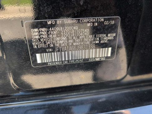 Used 2018 Subaru WRX AWD/4WD image 29