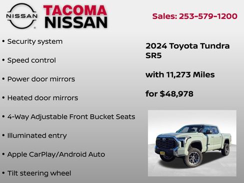 Used 2024 Toyota Tundra SR5 w/ TRD Off-Road Package image 18
