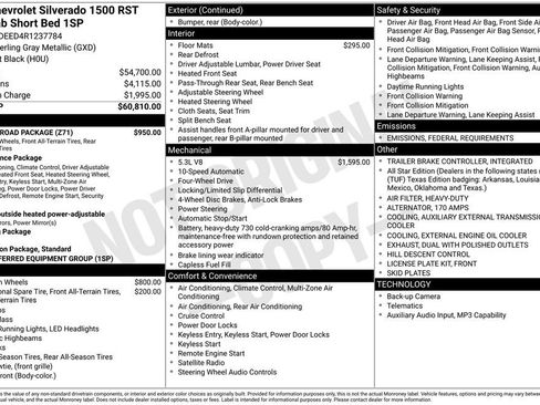 Used 2024 Chevrolet Silverado 1500 RST w/ Z71 Off-Road Package image 11