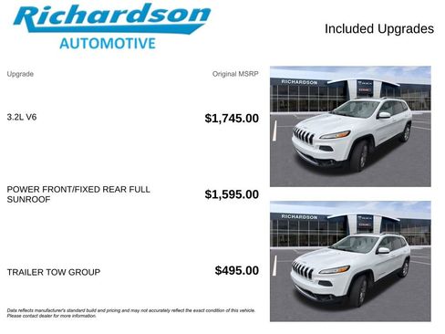 Used 2015 Jeep Cherokee Limited w/ Trailer Tow Group image 6