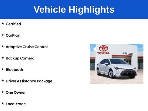 Certified 2023 Toyota Corolla LE FWD image 5