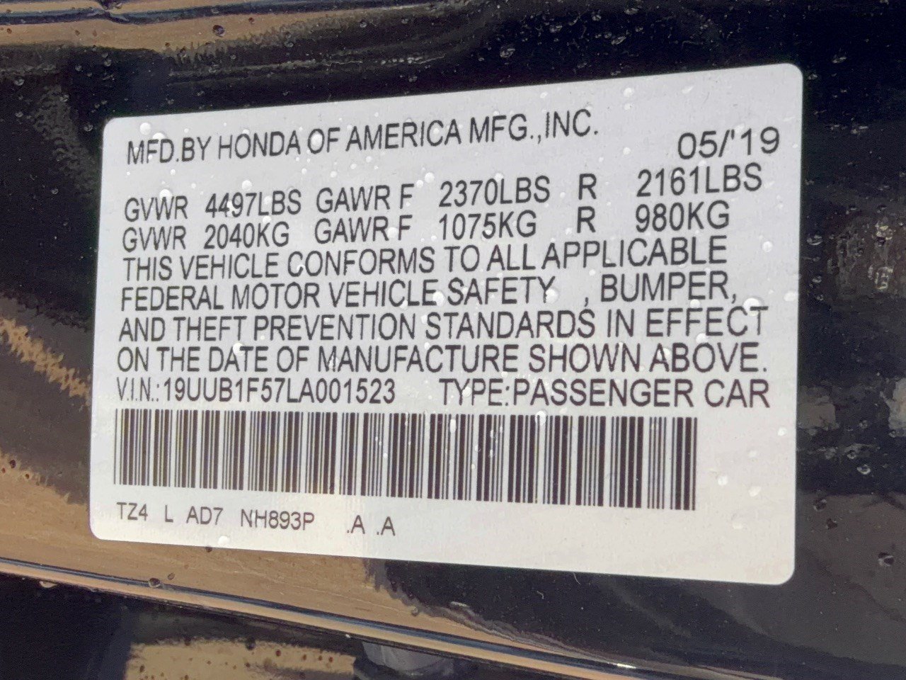 Used 2020 Acura TLX w/ Technology Package FWD image 31