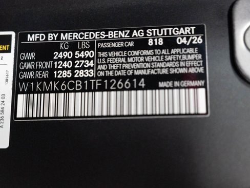 New 2026 Mercedes-Benz CLE 53 AMG 4MATIC Cabriolet image 35