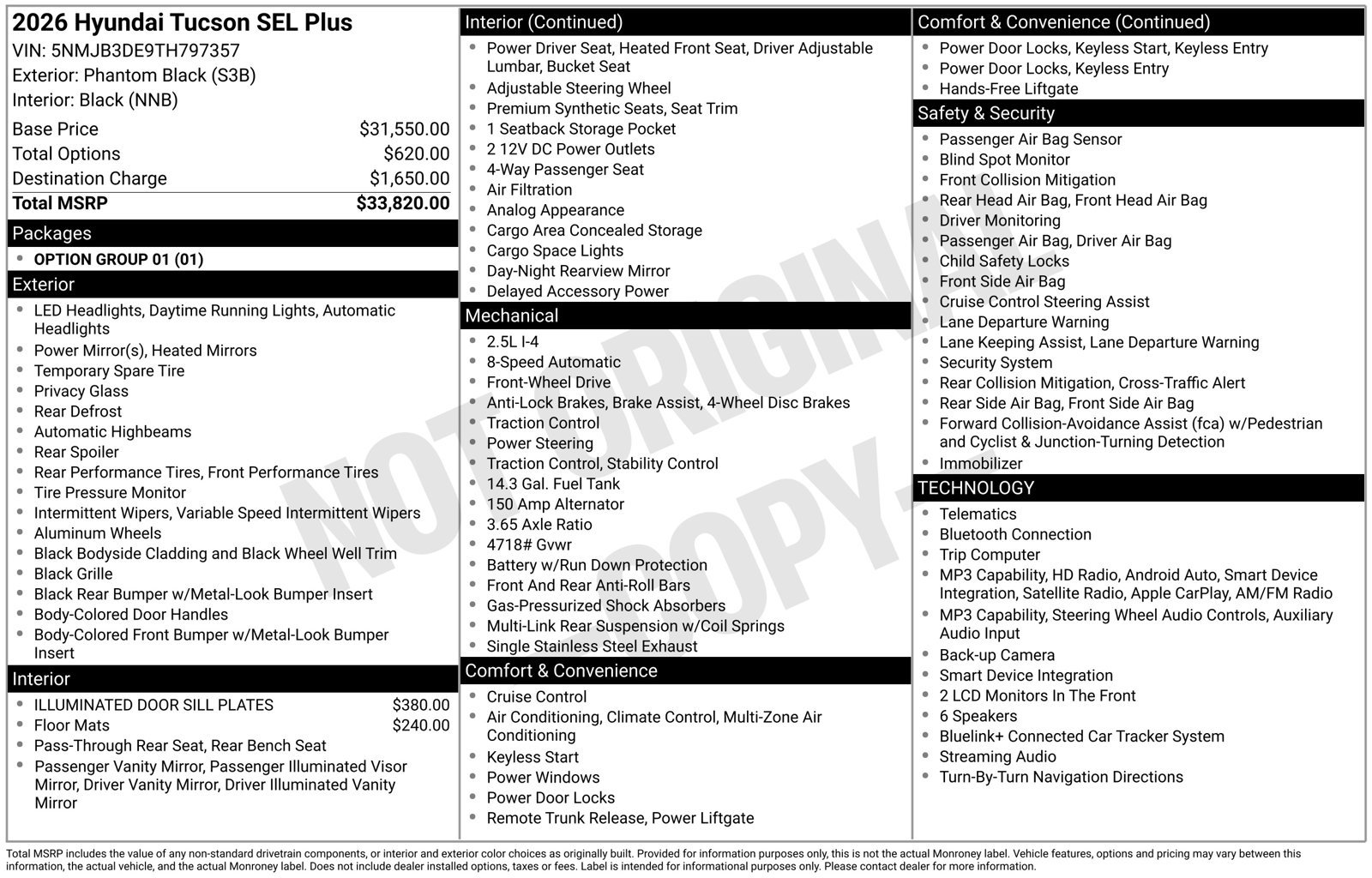 New 2026 Hyundai Tucson SEL Plus FWD image 23