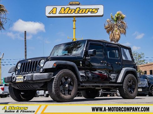 Used 2017 Jeep Wrangler Unlimited Sport image 1
