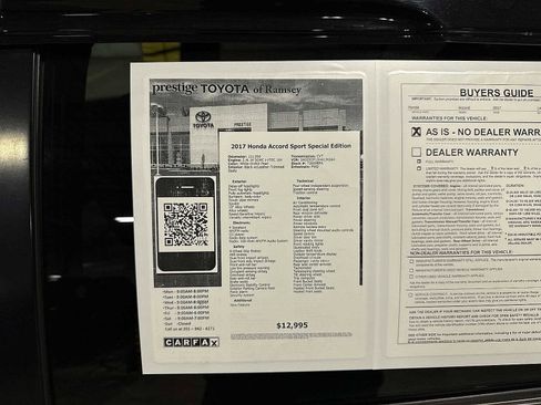 Used 2017 Honda Accord Sport Special Edition image 12
