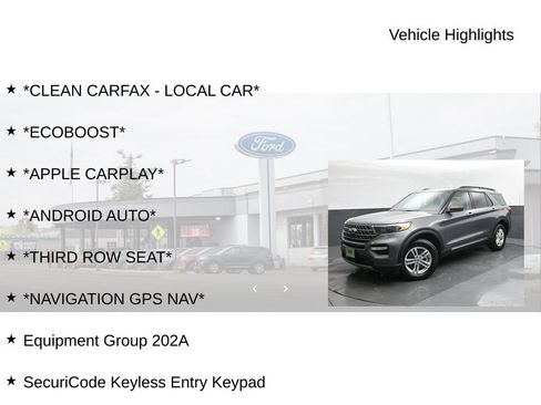 Used 2023 Ford Explorer XLT w/ Equipment Group 202A AWD/4WD image 9