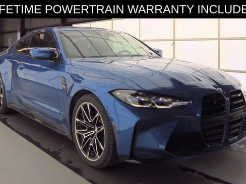Used 2024 BMW M4 Coupe w/ Executive Package RWD image 1