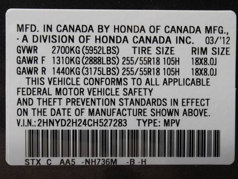 Used 2012 Acura MDX AWD/4WD image 34