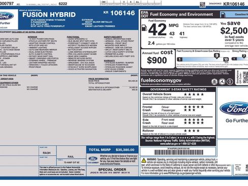 Used 2019 Ford Fusion Titanium image 21