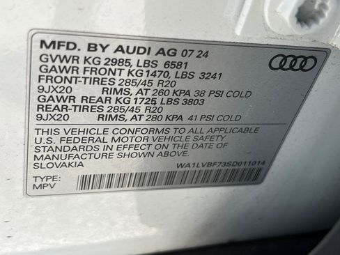 Certified 2025 Audi Q7 3.0T Premium Plus w/ Premium Plus Package image 35