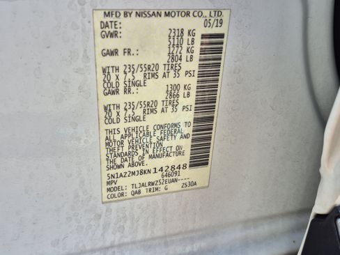 Used 2019 Nissan Murano SL FWD image 34