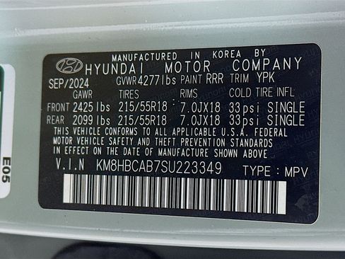 Certified 2025 Hyundai Kona SEL AWD/4WD image 29