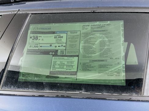 New 2026 MAZDA CX-50 AWD 2.5 Hybrid w/ Weather Package image 12