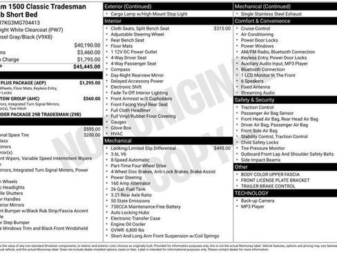 Used 2021 RAM 1500 Tradesman w/ Chrome Plus Package image 12