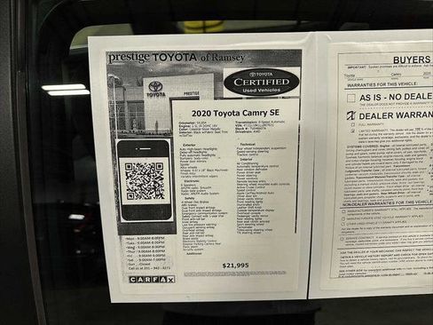 Certified 2020 Toyota Camry SE image 13