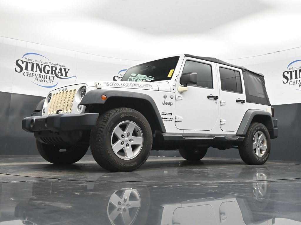 Used 2017 Jeep Wrangler Unlimited Sport w/ Quick Order Package 24S AWD/4WD image 28